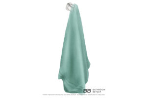 Single Robe Hook 5810 showing artists impression of a bath towel