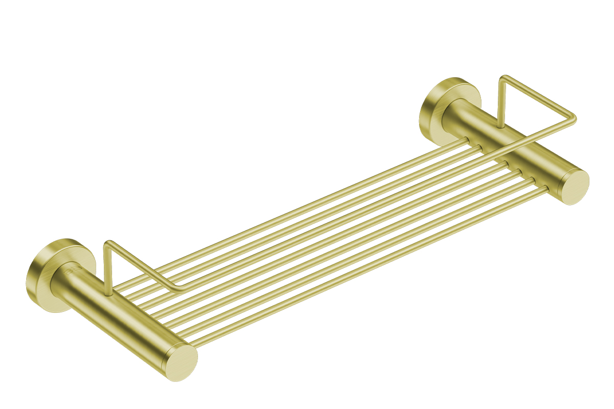 Shower Rack 4620 – Brushed Champagne Gold - Bathroom Butler bathroom
