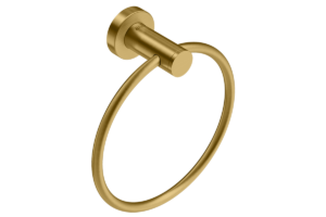 Towel Ring 4640 – Brushed Gold PVD - Bathroom Butler bathroom