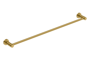 Single Towel Bar 32inch-800mm 4675 – Brushed Gold PVD - Bathroom Butler bathroom