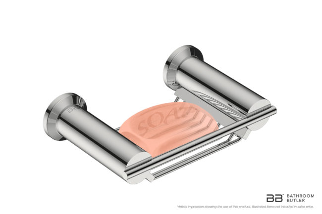 Soap Rack 5830 showing artists impression with soap