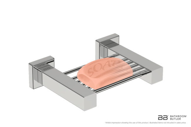 Soap Rack 8530 showing artists impression with Soap