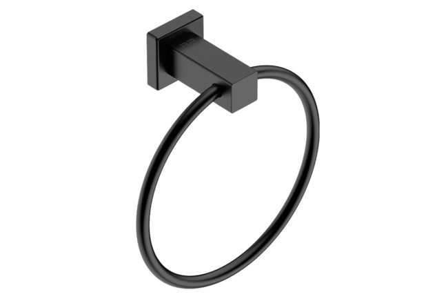 Towel Ring 8540 – Matte Black Stainless Steel - Bathroom Butler bathroom accessories