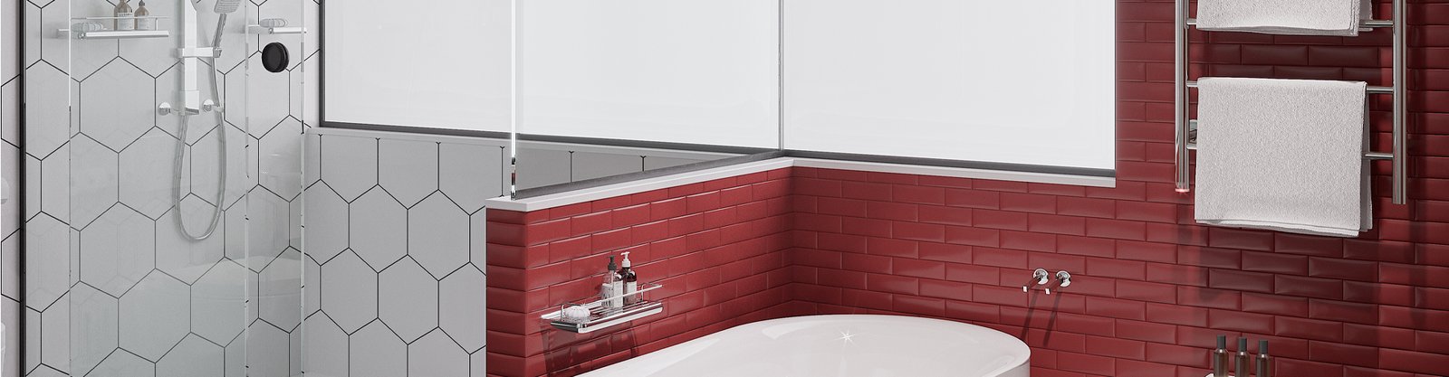 Create a 5-star hotel feeling with a wall-mounted heated towel rack