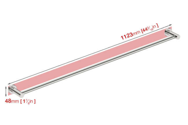 Single Towel Bar 43in (4678) - Image 8