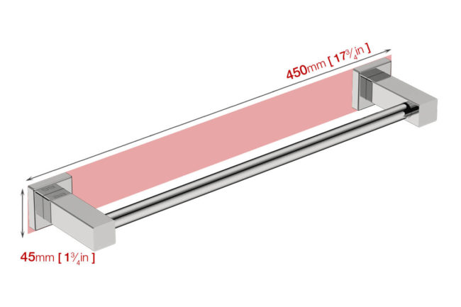 Single Towel Bar 17in (8570) - Image 5