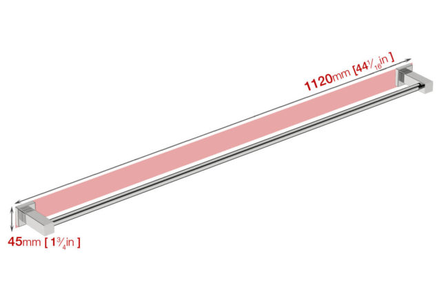 Single Towel Bar 43in (8578) - Image 8