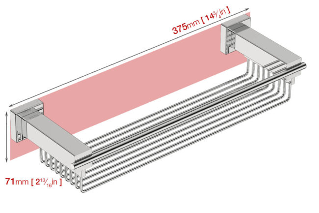 Shower Rack 13in (8620) - Image 5