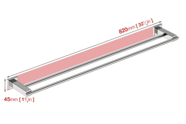 Double Towel Bar 32in (8685) - Image 6