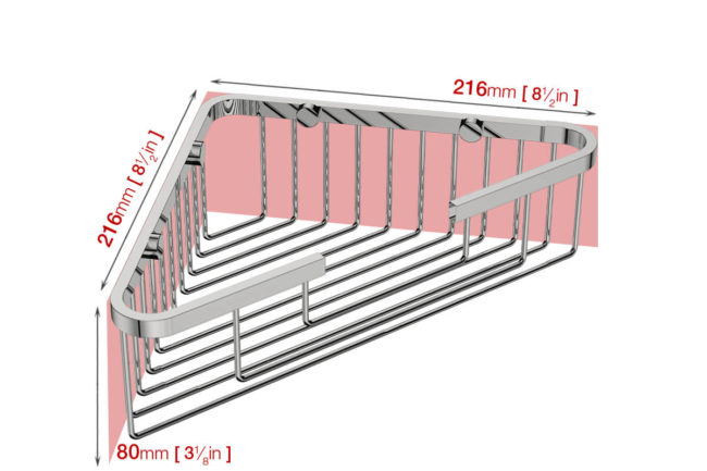Shower Basket – Corner (9115) - Image 4