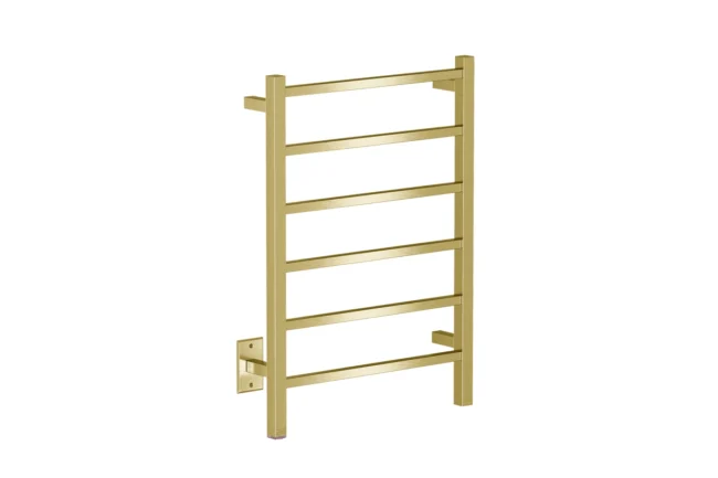Bathroom Butler - CUBIC 6 Bar 21in PTS - Brushed Champagne Gold