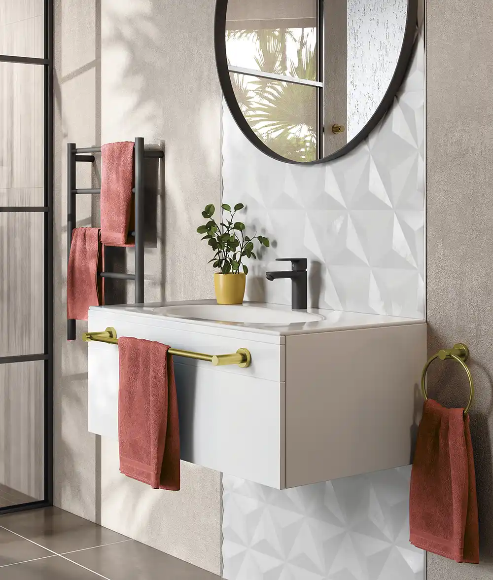 Bathroom Butler_Towel Ring - Compact Convenience