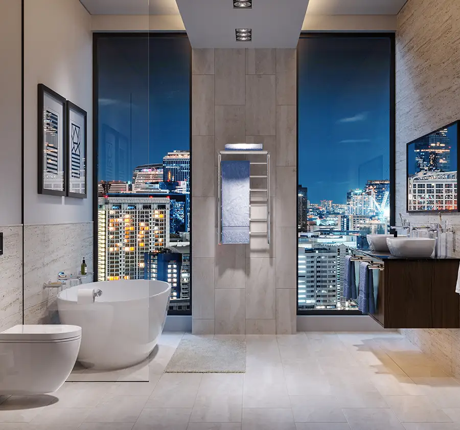 Luxury Bathrooms Everyday Spaces_The Evolution of Heated Towel Racks