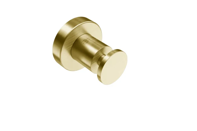 4610 Single Robe Hook - Brushed Champagne Gold