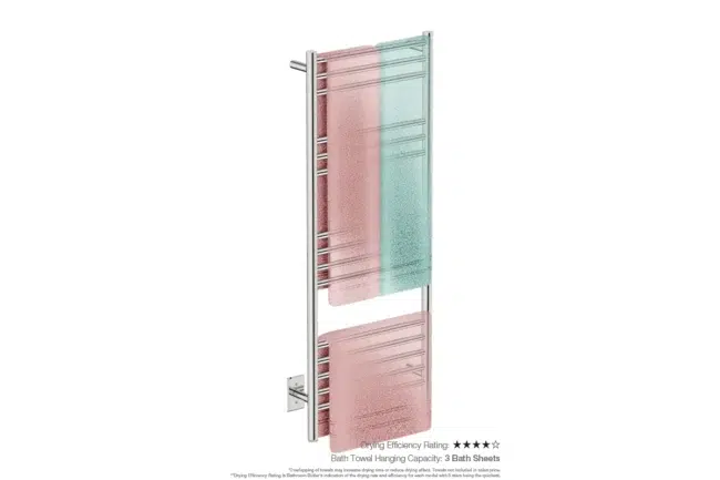 Bathroom Butler - NATURAL 15 Bar 20in STR-PTS-POLS - Three Sheets