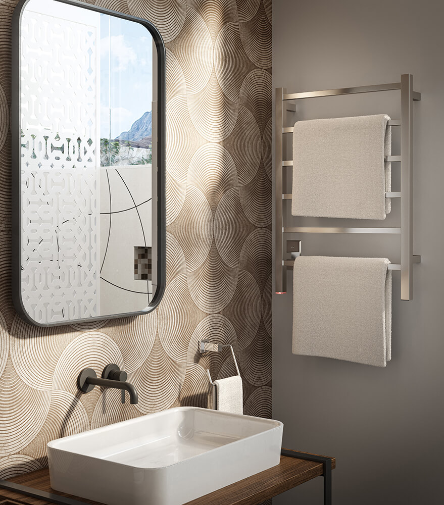 Guide to buying a heated towel rack - Cubic 6 bar - blog post