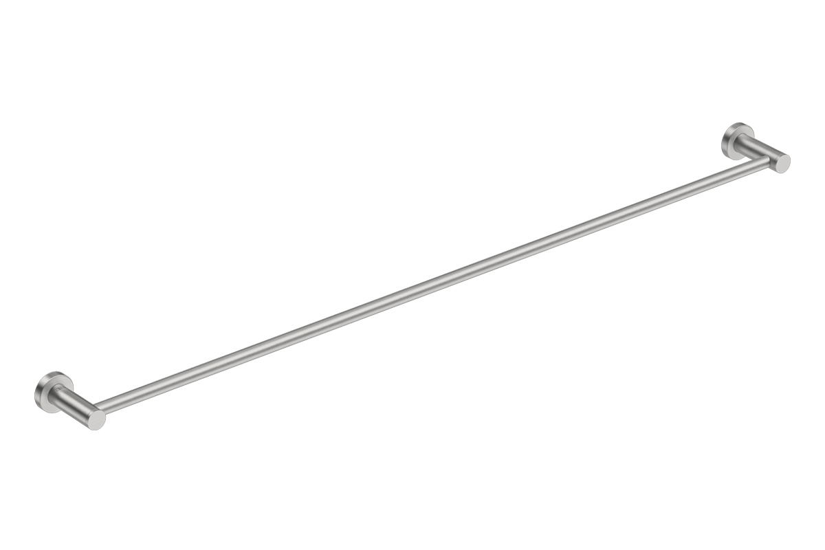 Single Towel Bar 1100mm/43inch 4678 - Brushed Stainless Steel - Bathroom Butler bathroom accessories