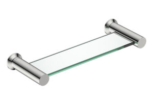 Glass Shelf 5625 – Polished Stainless Steel - Bathroom Butler bathroom accessories