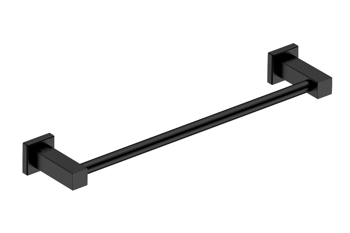 Single Towel Bar 430mm/17inch 8570 – Matte Black - Bathroom Butler bathroom accessories