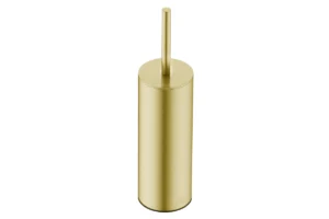 9136 Toilet Brush and Holder floor standing Brushed Champagne Gold