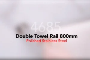 Alternative view of Double Towel Rail 800mm (4685)