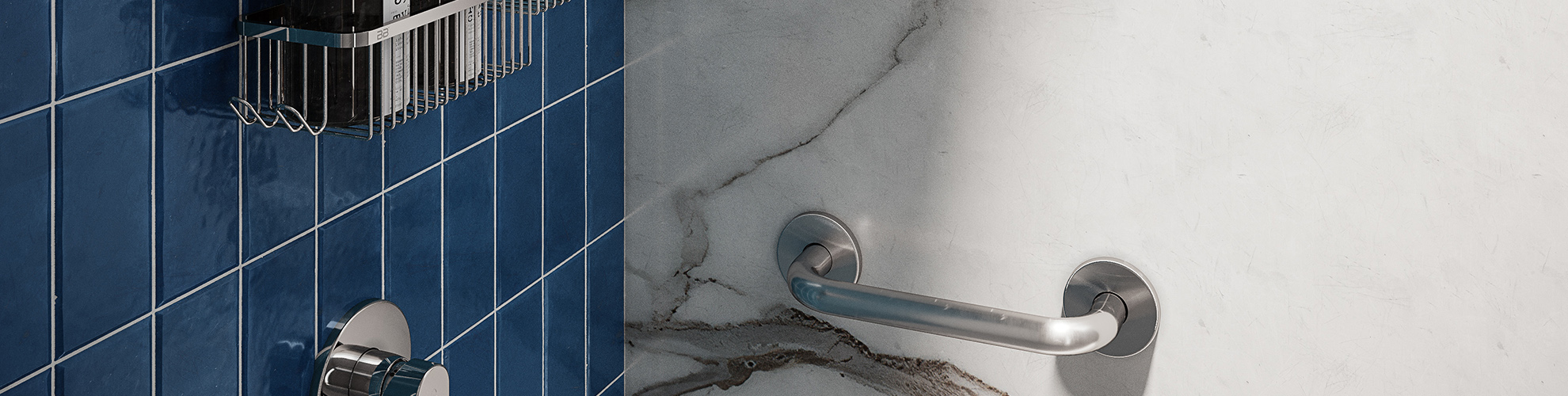 Grab Rail 300mm in a shower