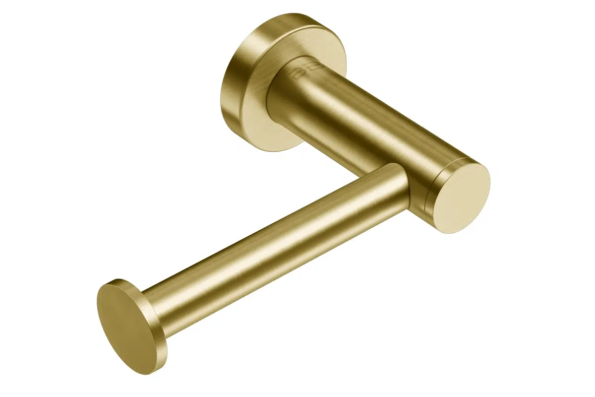 4607 Toilet Paper Holder LEFT Brushed Champagne Gold