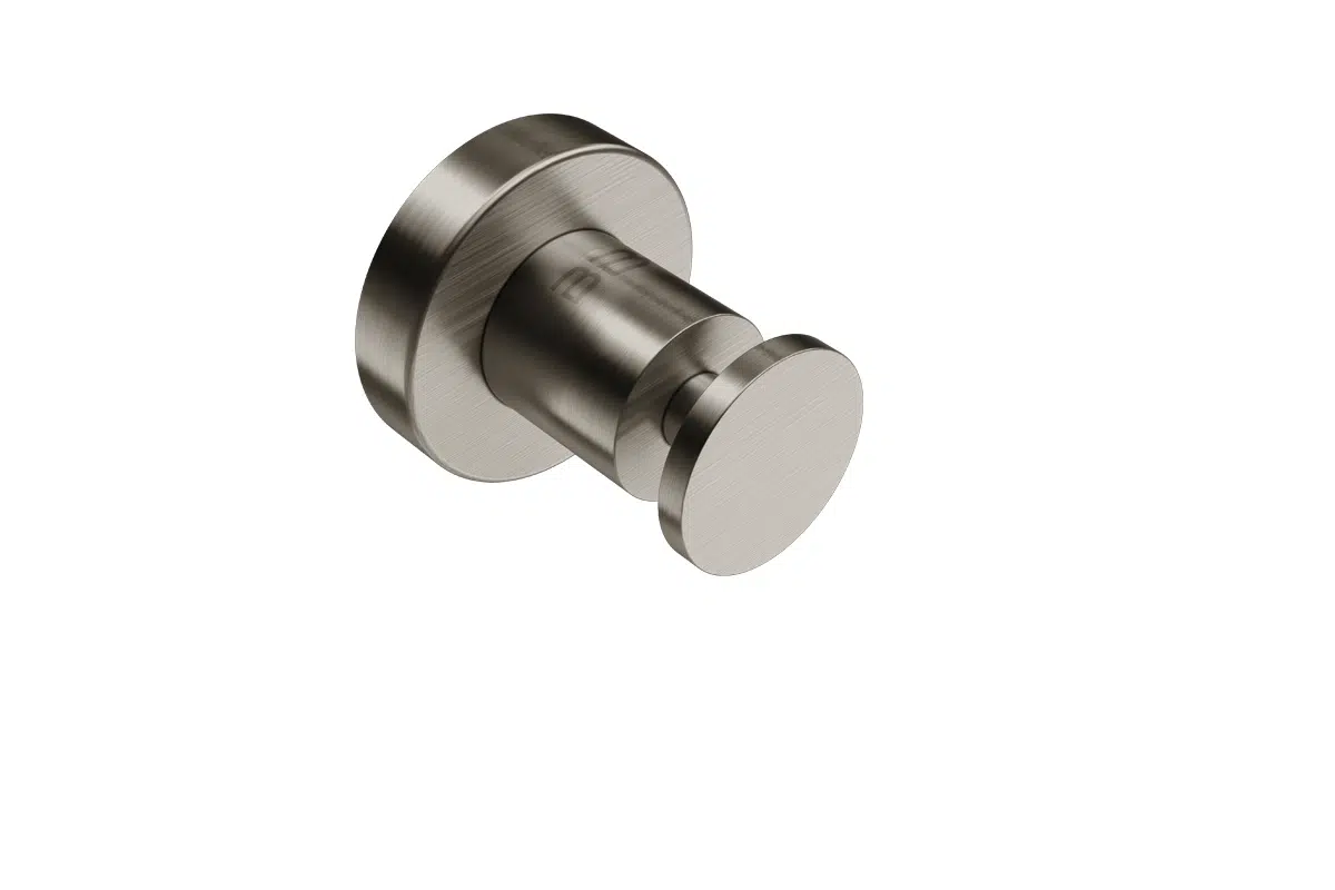 4610 Single Robe Hook Brushed Graphite