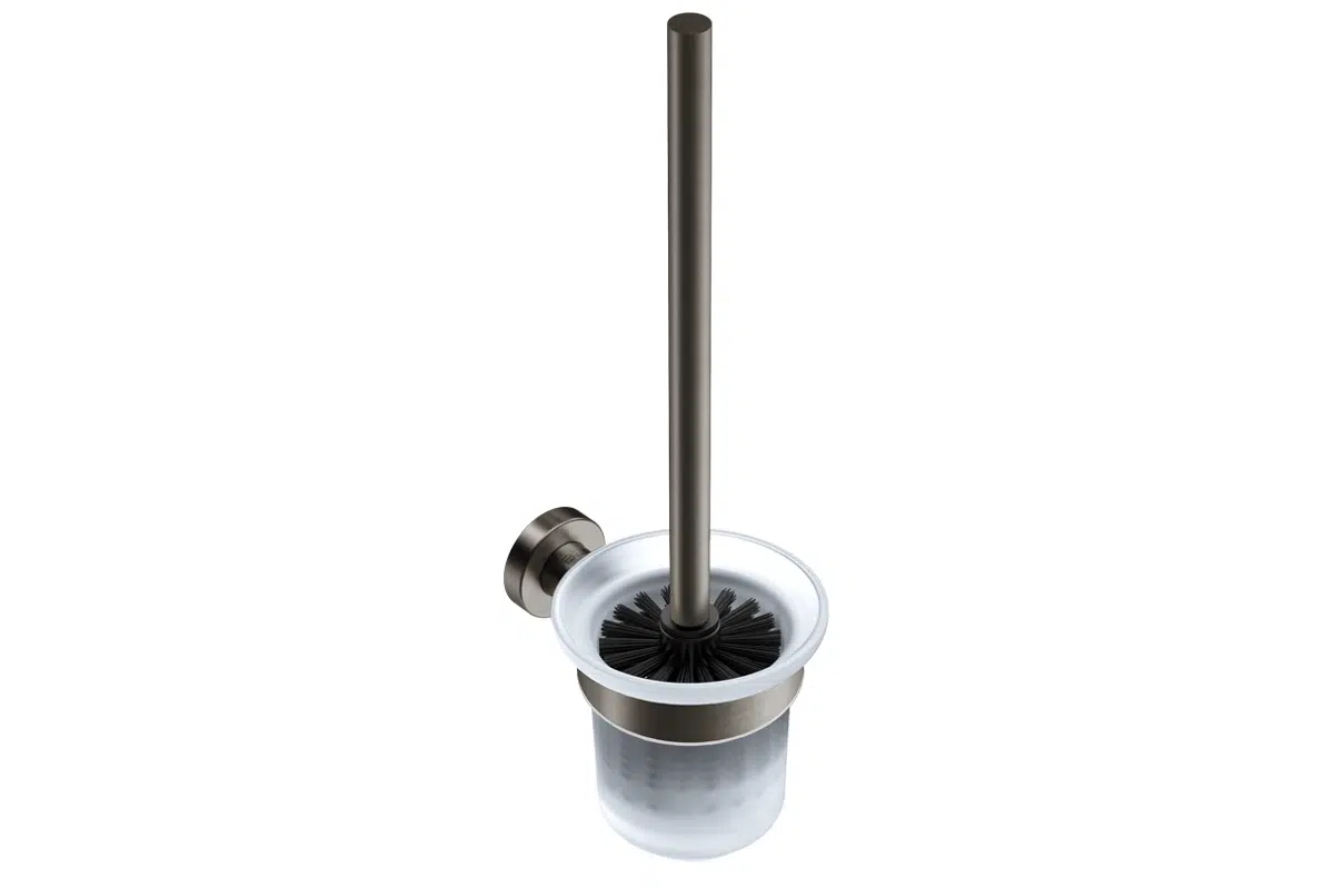 4638 Toilet Brush and Holder Brushed Graphite