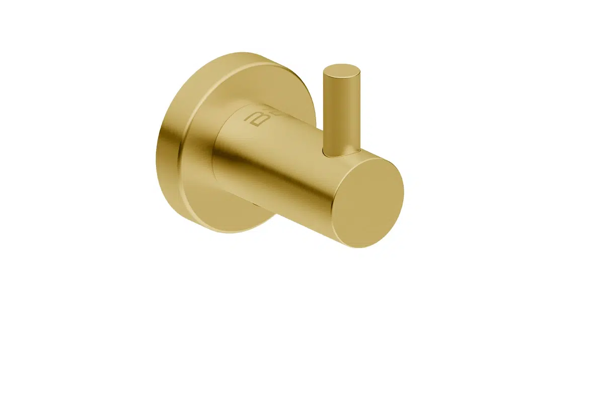 4810 Single Robe Hook-Champagne-Gold